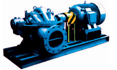 Axial-split double-suction pumps width=
